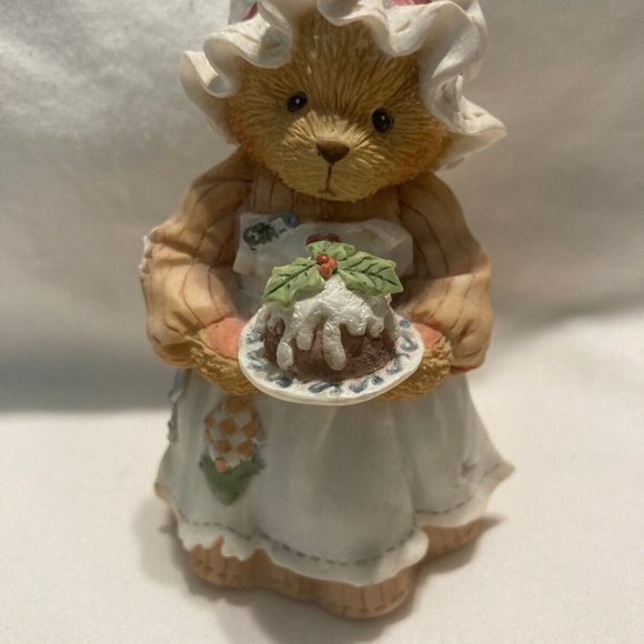 Cherished Teddies "A Christmas Carol" Dickens "Mrs. Cratchet" - Picture 1 of 4